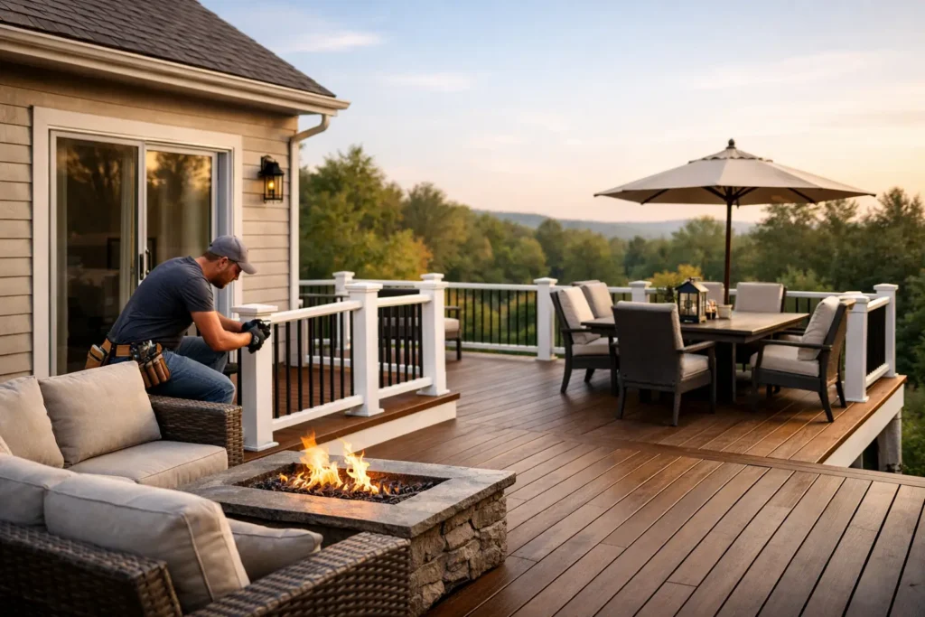 Custom Deck Builder for Capital Region Homes