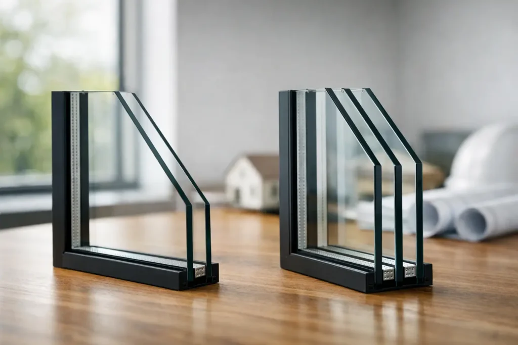 Double Pane Versus Triple Pane: Which Fits?