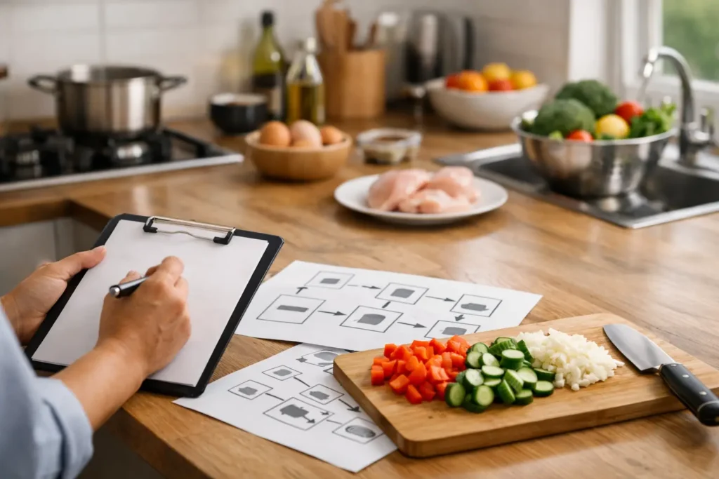 How to Plan Kitchen Workflow That Works Daily